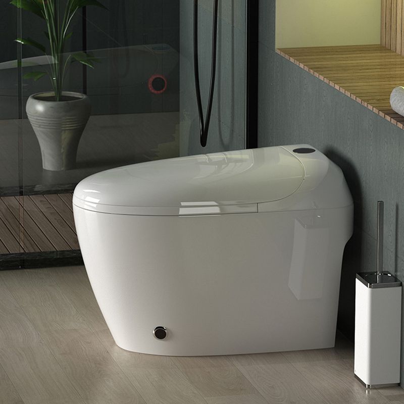 Contemporary Elongated Toilet Bowl White One Piece Toilet with Glazed Surface Clearhalo 'Bathroom Remodel & Bathroom Fixtures' 'Home Improvement' 'home_improvement' 'home_improvement_toilets' 'Toilets & Bidets' 'Toilets' 1200x1200_d3993d25-84d0-45bb-9f6e-8fd04720862d