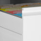 Contemporary File Cabinet Metal Frame Vertical File Cabinet with Lock Office Clearhalo 'Filing Cabinets' 'filling_cabinets' 'furn' 'furn_filling_cabinets' 'Furniture' 'Office Furniture' 1200x1200_d39b0058-b5e3-4518-9148-6bd8eb110c5e