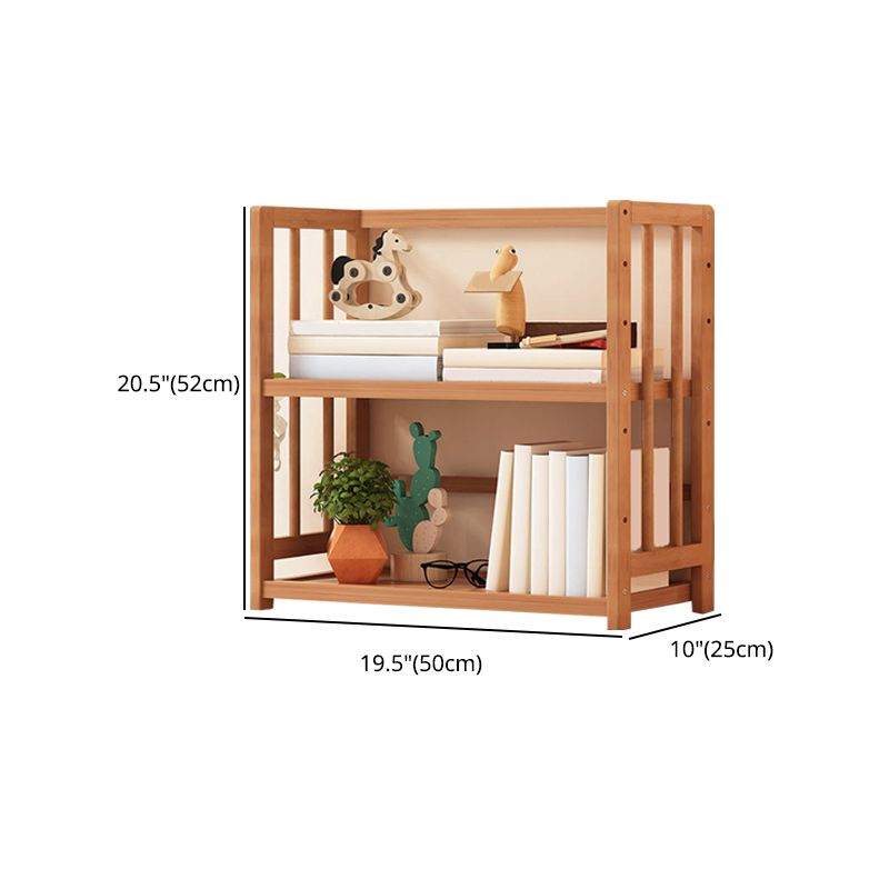 Contemporary Wood Bookcase Open Back Bookshelf for Home Office Clearhalo 'Bookcases' 'Furniture' 'furniture_bookcases' 'Office Furniture' 1200x1200_d39bccb3-3267-43a6-b556-9b08a338cdde