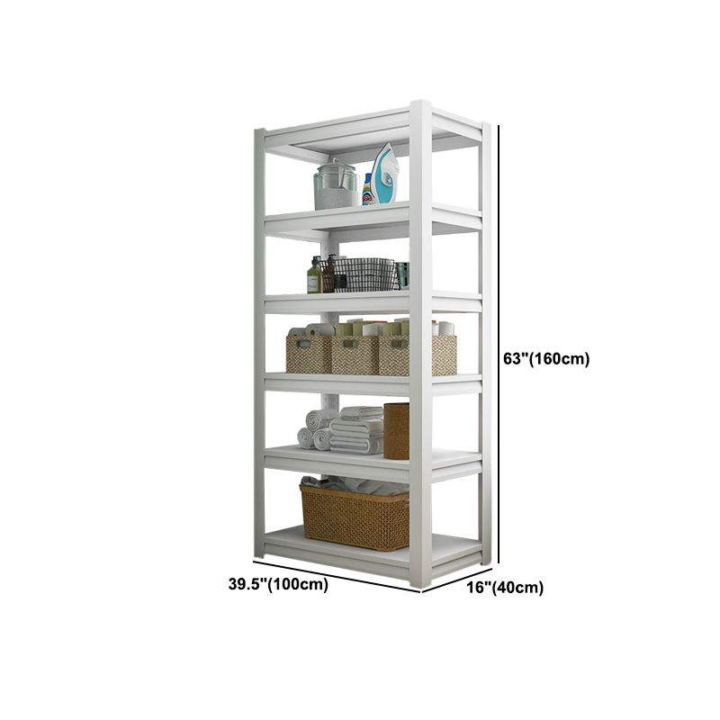 Open Metal Bookshelf Modern Home Office Rectangular Bookcase Clearhalo 'Bookcases' 'furn' 'furn_bookcases' 'Furniture' 'Office Furniture' 1200x1200_d39c16e7-cc4d-49cc-aed7-b8d7480f5b66