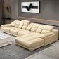 Genuine Leather Pillow Top Arm Sofa Cream Sectional with Removable Cushions Clearhalo 'furn' 'furn_sectionals' 'Furniture' 'furniture_sectionals' 'kitchen' 'kitchen_sectionals' 'Living Room Furniture' 'Sectionals' 1200x1200_d3a2ddbd-97e1-414e-927a-a968402179a4