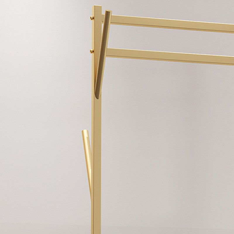 Scaffali di stoccaggio dell'albero di metallo contemporaneo Gancio di ganci in camera da letto