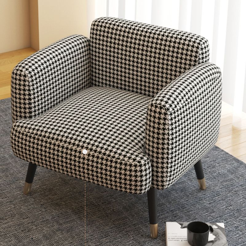 Leer/faux leer moderne bank 27,95 "High Scroll Arm stoelen