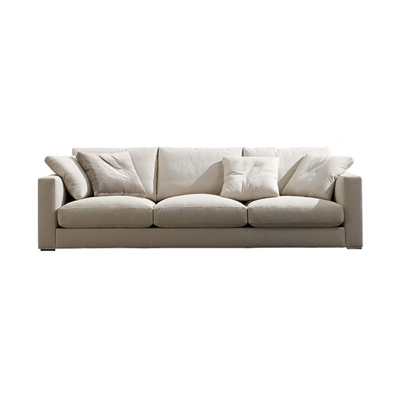 Square Armrest Sponge/latex Seat Filled Wood Technology Rectangular Sofa Clearhalo 'furn' 'furn_sofas' 'Furniture' 'furniture_sofas' 'kitchen' 'kitchen_sofas' 'Living Room Furniture' 'Sofa' 'sofas' 1200x1200_d3ae50e9-41db-4715-9d44-0e6810e7b9a7