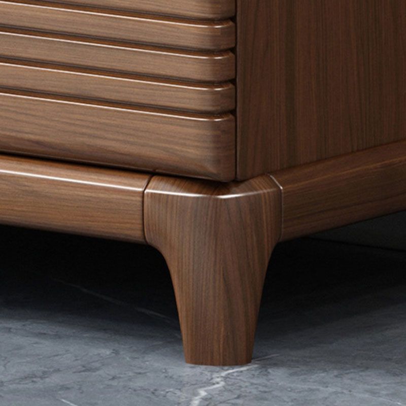 Traditionele dressoir vaste houten opbergkast dressoir met 3/4/5 laden