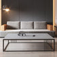 Aucune table basse simple pénible de cadre d'ardoise grise moderne de table basse