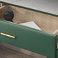 Genuine Leather Vanity Table in Green Luxurious Stone Top Makeup Desk Clearhalo 'Bedroom Furniture' 'furn' 'furn_makeup_vanities' 'Furniture' 'Makeup Vanities' 'makeup_vanities' 1200x1200_d3b9e06f-135b-4287-850a-4b14b9ab9b5d
