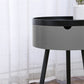 Mesa de mesa de 3 patas Conjunto de mesa de estilo contemporánea Top Table con almacenamiento con almacenamiento