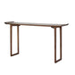 Rectangle Shape Contemporary Console Table Walnut/Ash Console Sofa Table