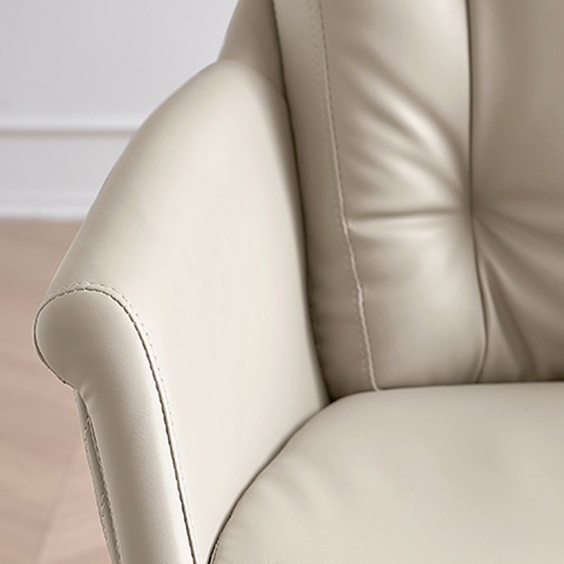 Contemporary Tufted Office Chair Faux Leather Executive Mid-Back Chair Clearhalo 'furn' 'furn_office_chair' 'Furniture' 'Office Chairs' 'Office Furniture' 'office_chair' 1200x1200_d3baf0c2-e2a9-4ee7-ac9e-b86f4e0a40f4