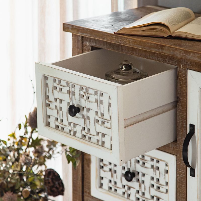 Industrial Rectangle Bar Pulls Accent Cabinet With Doors Cabinet Clearhalo 'Cabinets & Chests' 'cabinets_chests' 'furn' 'furn_cabinets_chests' 'Furniture' 'Living Room Furniture' 1200x1200_d3bb0a9c-d60f-454b-92ed-fad5c338385f