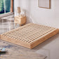 Natural Wood Platform Bed Frame Nordic 7.87-In High Wire-Grid Bed Frame