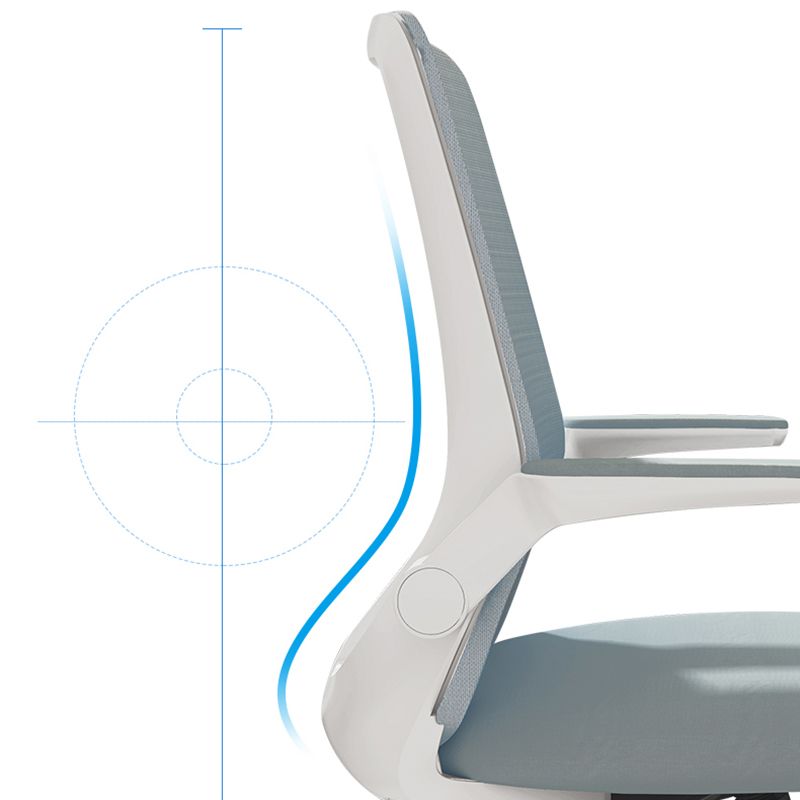 Adjustable Arms Office Chair Contemporary Mesh Back Task Chair Clearhalo 'furn' 'furn_office_chair' 'Furniture' 'Office Chairs' 'Office Furniture' 'office_chair' 1200x1200_d3bf5f80-0c0c-4fb2-a5fa-3a1083f12876