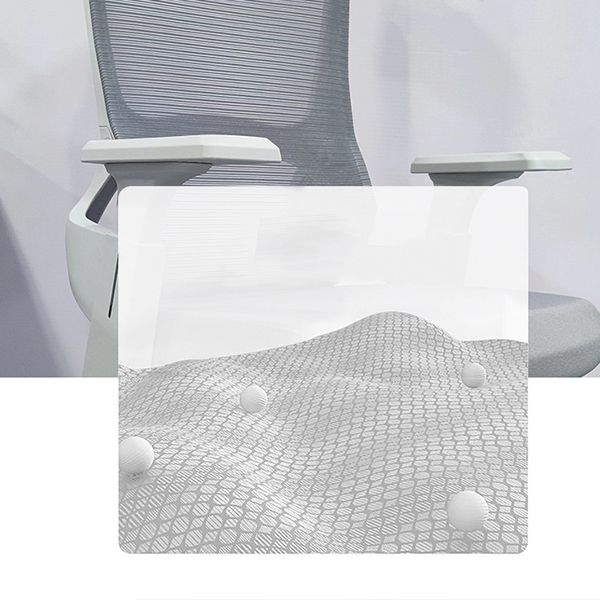 Modern Desk Chair Mesh Computer Chair High-Back Chair in Gray Clearhalo 'furn' 'furn_office_chair' 'Furniture' 'Office Chairs' 'Office Furniture' 'office_chair' 1200x1200_d3c150a1-c3cf-4ac8-a2bb-dc7f92b6bda6