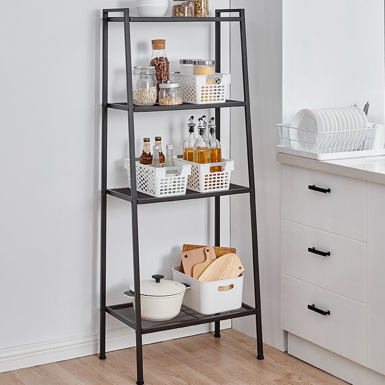 Contemporary Open Ladder Bookshelf Metal Vertical Bookshelf for Home Clearhalo 'Bookcases' 'furn' 'furn_bookcases' 'Furniture' 'furniture_bookcases' 'Office Furniture' 1200x1200_d3c2a706-361f-47ac-bf5a-b25dcdaf12da