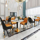 1/2/4/5 Pcs Metal Glam Style Dining Set with Round Table Dinette Set Clearhalo 'Dining Room Sets' 'Dining Tables & Seating' 'dining_room_set' 'furn' 'furn_dining_room_set' 'Furniture' 'furniture_dining_room_set' 'Kitchen & Dining Furniture' 'kitchen&dining_furn' 'kitchen' 1200x1200_d3c47947-1b31-4989-8e76-3012d76e197e