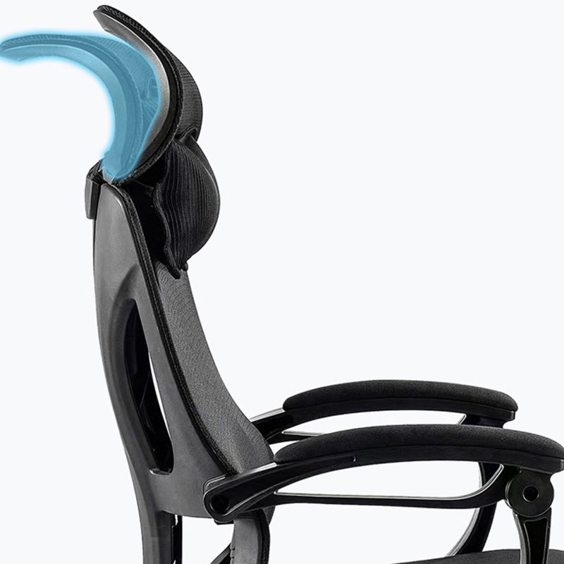 Silla de escritorio de brazos acolchados moderna sin angustia silla de oficina ergonómica