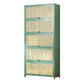 13" Wide Steel 3/4/5 - Door Accent Cabinet, With Rattan, Green Clearhalo 'Cabinets & Chests' 'cabinets_chests' 'furn' 'furn_cabinets_chests' 'Furniture' 'Living Room Furniture' 1200x1200_d3c8f932-69b9-4860-b477-f56688904619