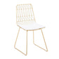 Glam 1/2/5 Pieces Dining Set Stone Top Dining Table with Chairs for Restaurant Clearhalo 'Dining Room Sets' 'Dining Tables & Seating' 'dining_room_set' 'furn' 'furn_dining_room_set' 'Furniture' 'Kitchen & Dining Furniture' 1200x1200_d3cf54c6-1527-47c3-9026-ecdaa53ee130