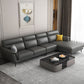 Modern Genuine Leather Sofa High Back Sectional with Pillow Top Arm Clearhalo 'furn' 'furn_sectionals' 'Furniture' 'furniture_sectionals' 'kitchen' 'kitchen_sectionals' 'Living Room Furniture' 'Sectionals' 1200x1200_d3d28f4d-d2d3-4dc3-94dd-53cd4934a056