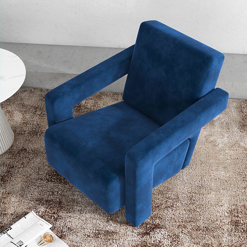 Contemporary 27.56 "sedia a braccio quadrato di spugna fissata larga