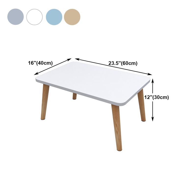 Rectangular Writing Desk with Artificial Wood Face and Wood Legs Clearhalo 'furn' 'furn_office_desk' 'Furniture' 'furniture_office_desk' 'Office Desks' 'Office Furniture' 'office_desk' 1200x1200_d3d39341-a9a2-4a4c-ad49-ed9bf8d28655