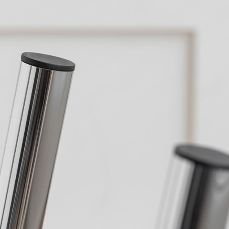 Contemporary Style Side Chair Metal Open Back Dining Room Chair for Home Clearhalo 'Dining Chairs' 'Dining Tables & Seating' 'dining_chair' 'furn' 'furn_dining_chair' 'Furniture' 'Kitchen & Dining Furniture' 1200x1200_d3d466ce-29aa-4d57-8c06-babe4ddb2b2e