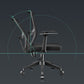 Ergonomic Mesh Desk Chair Mid Back Arms Chair with Swivel Casters Clearhalo 'furn' 'furn_office_chair' 'Furniture' 'Office Chairs' 'Office Furniture' 'office_chair' 1200x1200_d3d483e0-3571-4b75-8009-c2ffca41f401