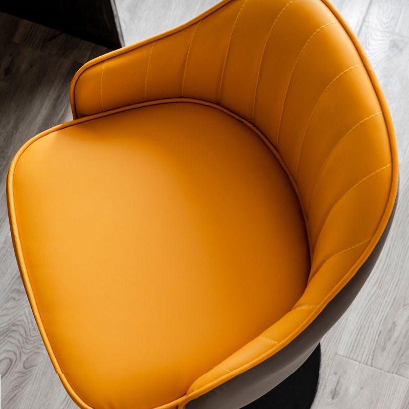 Indoor Modern Leather Barstool Rotating Lifting Bar Stool with Armrests Clearhalo 'Bar Furniture' 'Bar Stools' 'bar_stools' 'furn' 'furn_bar_stools' 'furniture_bar_stools' 'Kitchen & Dining Furniture' 'kitchen&dining_furn' 'kitchen' 'kitchen_furn' Furniture' 1200x1200_d3dac4fb-b6dc-4902-bfdd-adff26bf76da