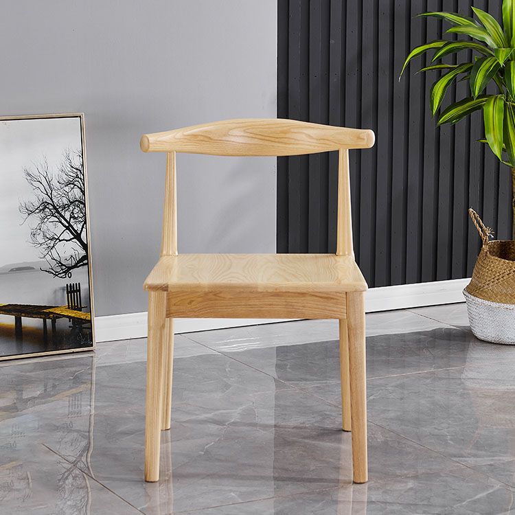 Modern Wood Dining Armless Chair Ladder Back Dining Chair for Kitchen Clearhalo ' kitchen&dining_furn' 'Dining Chairs' 'Dining Tables & Seating' 'dining_chair' 'furn' 'furn_dining_chair' 'Furniture' 'furniture_dining_chair' 'Kitchen & Dining Furniture' 'kitchen' 1200x1200_d3dcd288-28ad-4e8d-be27-20d255ed0cc5