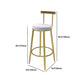 Glam Style 1/2/3/4 Pieces Faux Marble Bar Table Set Rectangular Counter Set for Home Use Clearhalo 'Bar Furniture' 'furn' 'furn_home_bar_bar_sets' 'Furniture' 'Home Bars & Bar Sets' 'home_bar_bar_sets' 'Kitchen & Dining Furniture' 1200x1200_d3dce194-f53b-4f42-b6e8-6dcf463c2764