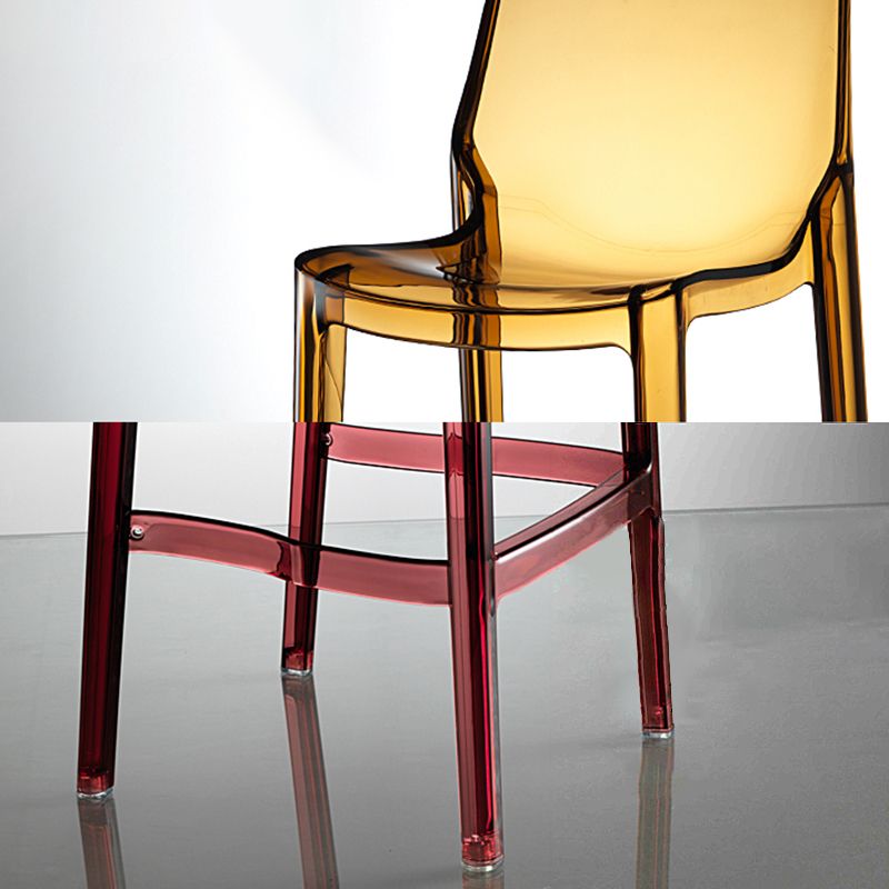 Contemporary Counter Bar Stool Armless Plastic Low Back Bar Stool with Footrest (Set of 4) Clearhalo 'Bar Furniture' 'Bar Stools' 'bar_stools' 'furn' 'furn_bar_stools' 'furniture_bar_stools' 'Kitchen & Dining Furniture' 'kitchen&dining_furn' 'kitchen' 'kitchen_furn' Furniture' 1200x1200_d3ddafa6-78b9-4789-85ba-4de64ed394e0