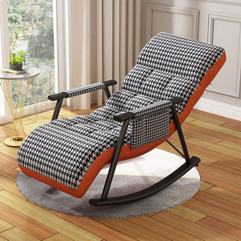 Chaise d'accentuation à bascule glamour