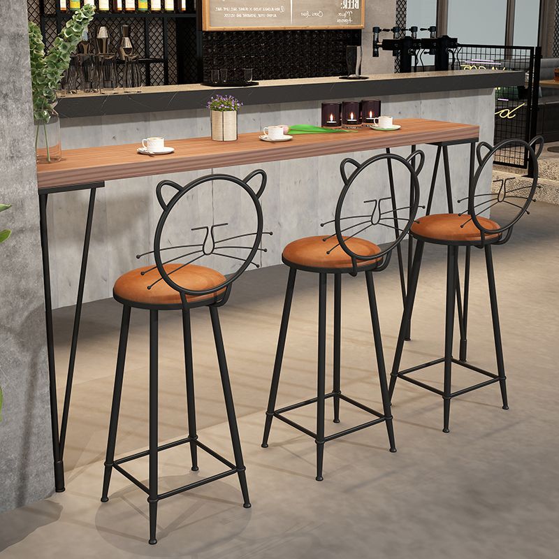 Pine Wood Bar Dining Table Modern Rectangle Bar Table with 4 Legs Pedestal for Dining Room Clearhalo 'Bar Furniture' 'Bar Tables' 'bar_tables' 'furn' 'furn_bar_tables' 'Furniture' 'Kitchen & Dining Furniture' 1200x1200_d3eaff9a-ca60-4ec5-8527-e471c4704730