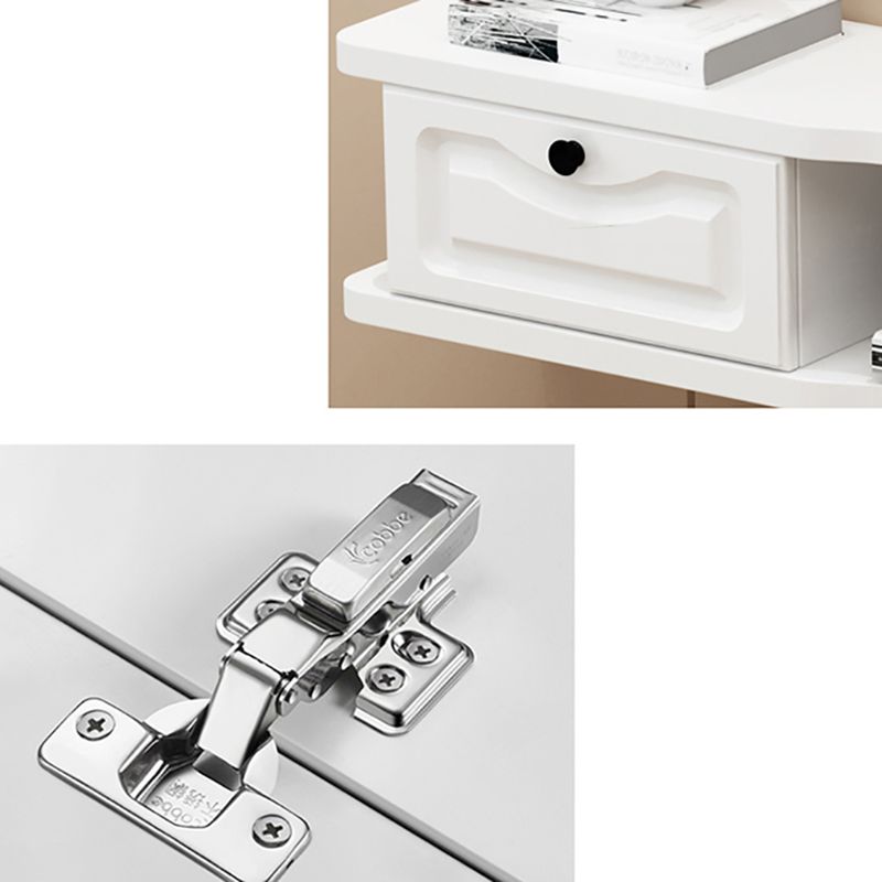 8 - pouce H Console TV Console mur de console de télévision montée avec rangement