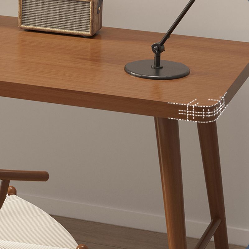 Contemporary H-Shape Writing Desk Rectangular Solid Wood Office Desk Clearhalo 'furn' 'furn_office_desk' 'Furniture' 'Office Desks' 'Office Furniture' 'office_desk' 1200x1200_d3eff87d-2270-46c1-a50a-e2d44b6c3055