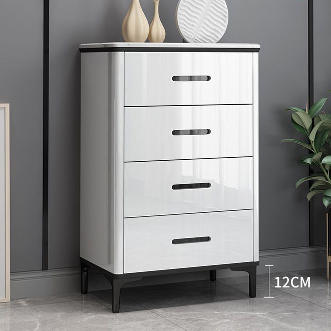 White Marble Buffet/Console Living Room Modern Sideboard Table with Drawers Clearhalo 'buffet_sideboard' 'Buffets & Sideboards' 'furn' 'furn_buffet_sideboard' 'Furniture' 'Kitchen & Dining Furniture' 1200x1200_d3f069df-bb6f-47bd-b4ea-18aa4caf5564