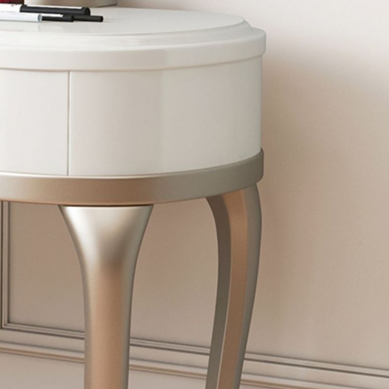 Victorian Storage Makeup Vanity Desano da letto da letto Schibini da tavolo con 3 cassetti