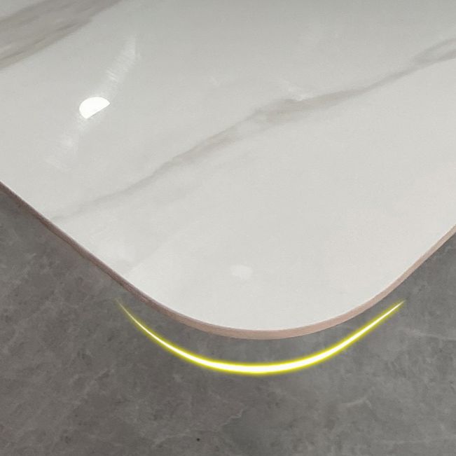 Modern White Slate Dining Set with Rectangle Table White Dining Set with 4 Legs Base Clearhalo 'Dining Room Sets' 'Dining Tables & Seating' 'dining_room_set' 'furn' 'furn_dining_room_set' 'Furniture' 'furniture_dining_room_set' 'Kitchen & Dining Furniture' 'kitchen&dining_furn' 'kitchen' 1200x1200_d3fa49c0-b6c9-4381-8d83-f077c16887d0