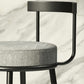 Contemporary  Low Back Home Stool Matte Finish Upholstered Bar Stools