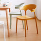 Contemporary Kitchen Stackable Chair Dining Armless Side Chair with Plastic Legs Clearhalo ' kitchen&dining_furn' 'Dining Chairs' 'Dining Tables & Seating' 'dining_chair' 'furn' 'furn_dining_chair' 'Furniture' 'furniture_dining_chair' 'Kitchen & Dining Furniture' 'kitchen' 1200x1200_d3feefac-ff17-4000-b4f5-c8f4667d3c11
