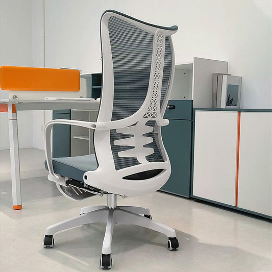 Silla de brazo moderno asiento ajustable altura silla de escritorio con ruedas