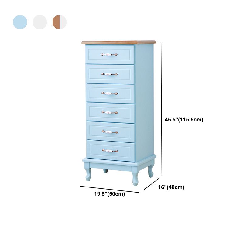 Testa del cassa in legno in legno in stile moderno con maniglia in ceramica