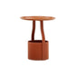 19.69"L x 19.69"W x 20.87"H Round Frame End Table with Storage and Shelf Clearhalo 'Coffee & Accent Tables' 'End & Side Tables' 'end_side_table' 'end_side_tables' 'furn' 'furn_end_side_tables' 'Furniture' 'furniture_end_side_table' 'Living Room Furniture' 1200x1200_d3ff7d3b-8299-48d2-b1f6-b3ae96781ae2