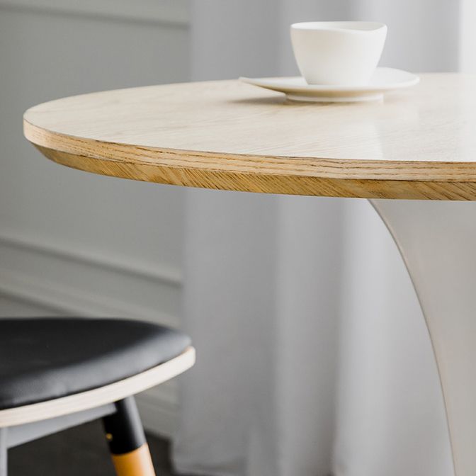 Modern Style Dining Table Round Wood Dining Table with Tulip Base for Home Use Clearhalo ' dining_table' 'Dining Tables & Seating' 'Dining Tables' 'furn' 'furn_dining_table' 'Furniture' 'furniture_dining_table' 'Kitchen & Dining Furniture' 'kitchen&dining_furn' 'kitchen' 'kitchen_dining_table' 1200x1200_d40121db-653e-43e8-9db6-dc22f72f9291