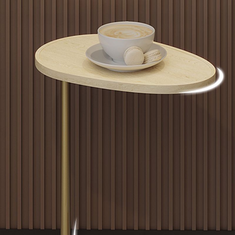 Tavolo da estremità laterale in legno minimalista C tavolino laterale per soggiorno