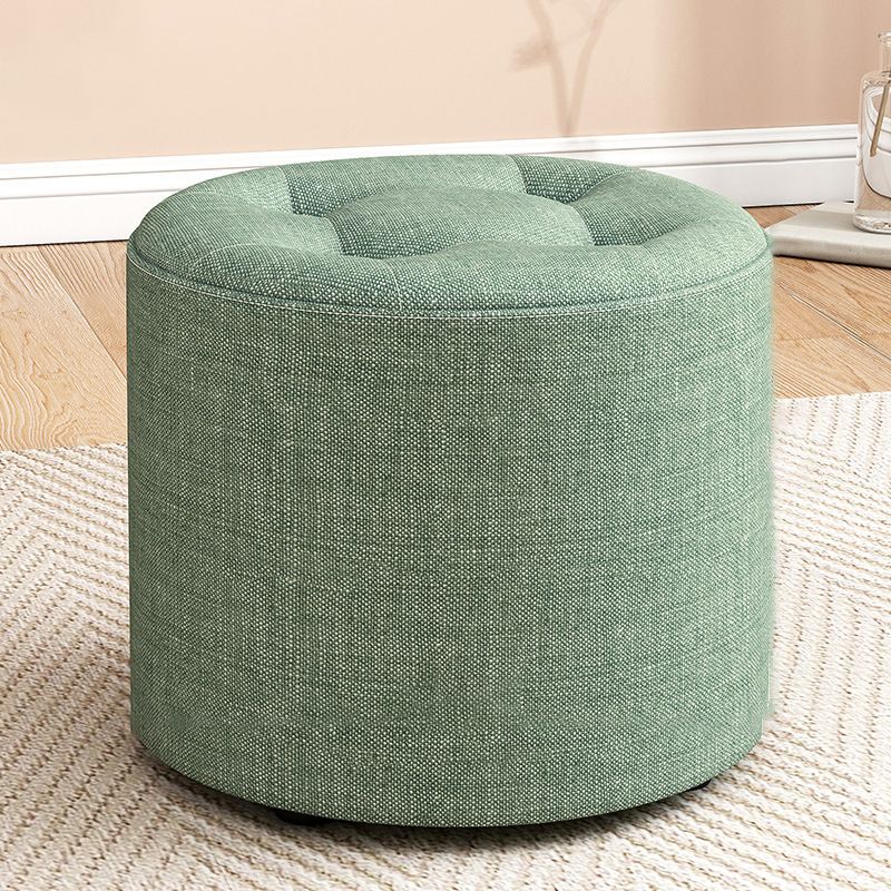 Modern Round Standard Grey Tear Resistant Standard for Drawing Room Clearhalo 'furn' 'furn_ottomans_poufs' 'Furniture' 'Living Room Furniture' 'Ottomans & Poufs' 'ottomans_poufs' 1200x1200_d406e322-b508-4eff-9261-2335e42e7a80