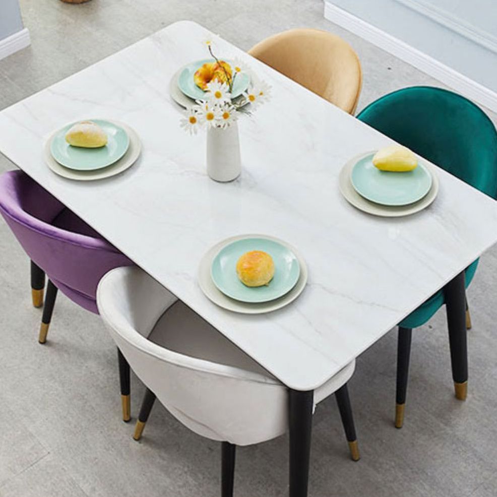 Contemporary Indoor Dining Chair Open Back Side Chair for Brasserie Clearhalo ' kitchen&dining_furn' 'Dining Chairs' 'Dining Tables & Seating' 'dining_chair' 'furn' 'furn_dining_chair' 'Furniture' 'furniture_dining_chair' 'Kitchen & Dining Furniture' 'kitchen' 1200x1200_d4073617-2ea5-4aea-a486-d9e2b27b16f7