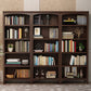 Contemporary Vertical Standard Bookcase Wooden Closed Back Bookcase Clearhalo 'Bookcases' 'furn' 'furn_bookcases' 'Furniture' 'furniture_bookcases' 'Office Furniture' 1200x1200_d4085af4-d0ba-49ac-9dbb-cce91656dae3