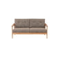 Living Room Contemporary Square Arm Stationary Slipcovered Sofa